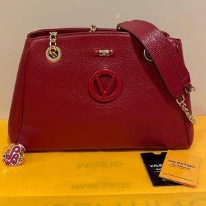 Valentino💝Red Valentine Bag by Mario Valentino